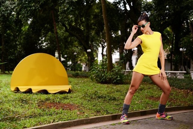Foto para o catálogo da CH Praia & Fitness