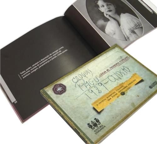design e arte do livro CROQUIS DE PAGÚ de Lúcia Teixeira