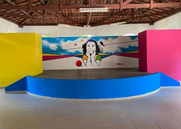 o palco depois