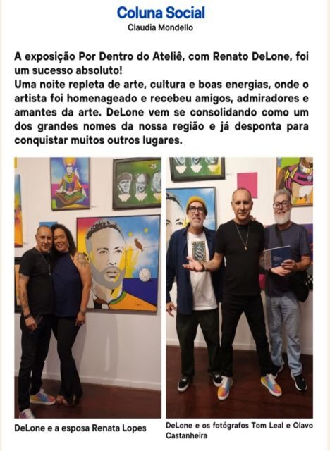 Coluna Social Claudia Mondello