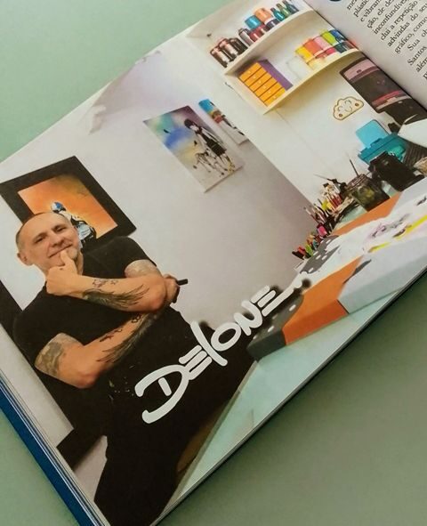 DeLone no livro Por Dentro do Ateliê II